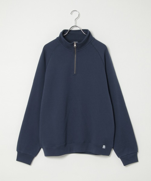 DISCUS ATHLETIC（ディスカス　アスレチック）の「DISCUS ATHLETIC ハーフジップスウェット（スウェット・レディース・ネイビー/ブラック/グレー系その他・M/L/LL）」の4枚目の写真