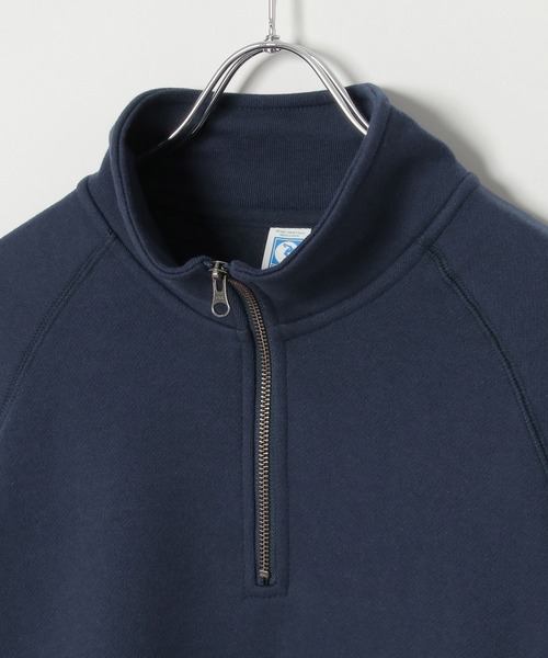 DISCUS ATHLETIC（ディスカス　アスレチック）の「DISCUS ATHLETIC ハーフジップスウェット（スウェット・レディース・ネイビー/ブラック/グレー系その他・M/L/LL）」の7枚目の写真
