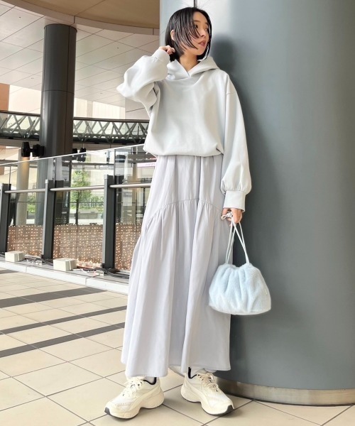 emmi（エミ）の「【emmi atelier】フーディードッキングワンピース