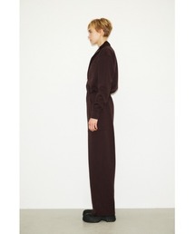 Throw by sly FRONT ZIP PONTE ジャンプスーツ SLY - THROW by SLY【FRONT ZIP PONTE JUMPSUITS】の通販 by