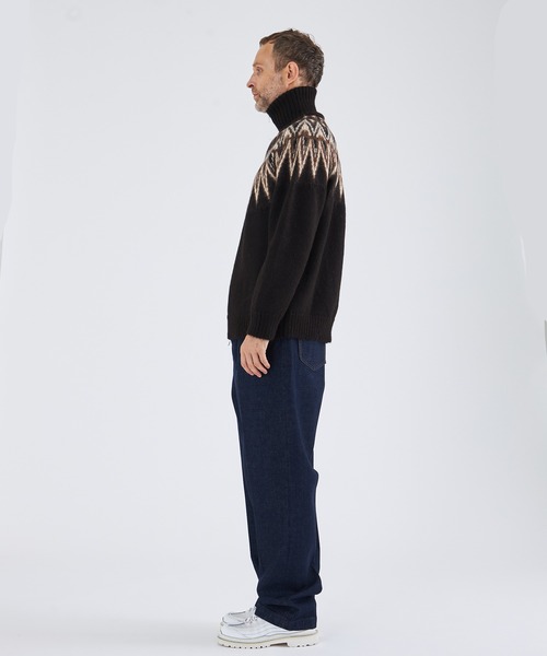 markaware（マーカウェア）の「【MARKAWARE/マーカウェア】SNOW PATTERN DRIVER'S JUMPER/スノーパターンドライバーズジャンパー（カーディガン/ボレロ・メンズ・その他2・1/2）」の9枚目の写真