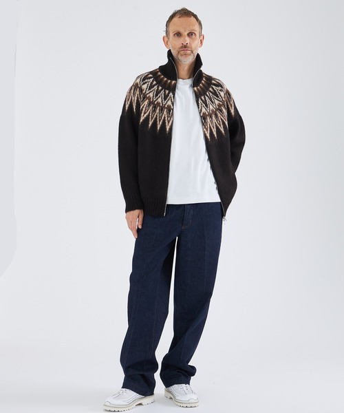 markaware（マーカウェア）の「【MARKAWARE/マーカウェア】SNOW PATTERN DRIVER'S JUMPER/スノーパターンドライバーズジャンパー（カーディガン/ボレロ・メンズ・その他2・1/2）」の14枚目の写真