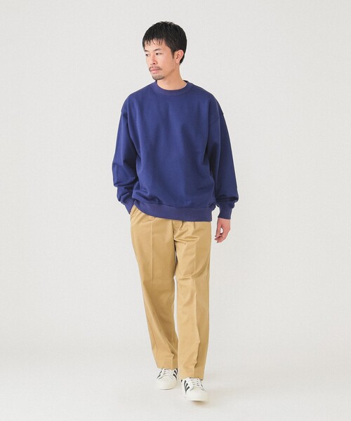 BEAMS（ビームス）の「BEAMS / クルーネック スウェット（スウェット・メンズ・ライトグレー/ネイビー・M/XL/L/S）」の14枚目の写真