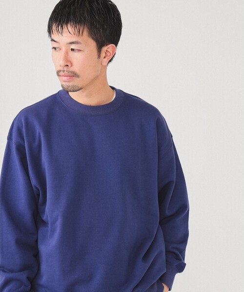 BEAMS（ビームス）の「BEAMS / クルーネック スウェット（スウェット・メンズ・ライトグレー/ネイビー・M/XL/L/S）」の9枚目の写真