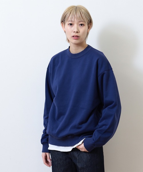 BEAMS（ビームス）の「BEAMS / クルーネック スウェット（スウェット・メンズ・ライトグレー/ネイビー・M/XL/L/S）」の2枚目の写真