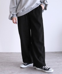 コーデュロイワイドパンツ