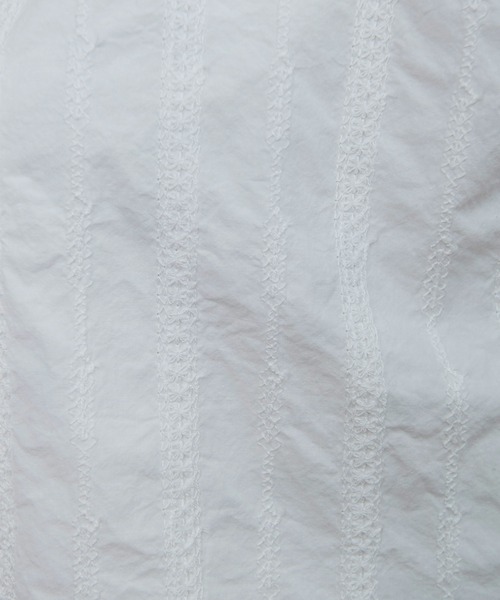 PAR ICI（パーリッシィ）の「刺繍パッチワーク 開襟ブラウス（シャツ/ブラウス・レディース・ホワイト・FREE）」の8枚目の写真