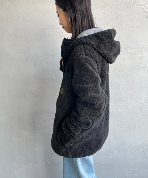 セール】[CHUMS/チャムス] ボンディングフリース ボアジップ