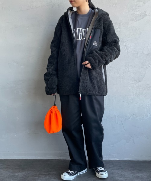 セール】[CHUMS/チャムス] ボンディングフリース ボアジップ