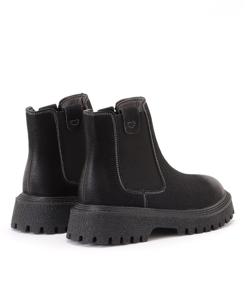 Lace Ladies(レースレディース)の「レザー調サイドゴアショートブーツ(ブーツ・レディース・ブラック/ブラウン・22.5/23/23.5/24/24.5/ 25)」の19枚目の写真