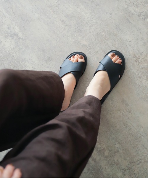 アルヴィートシューズ クロスフラットサンダル | NOMBRE IMPAIR アルヴィートシューズ クロスフラットサンダル | NOMBRE IMPAIR