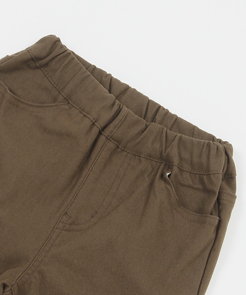 petit main(プティマイン)の「【& Re】STツイル裏起毛パンツ(スウェットパンツ・キッズ・グレー/ダークグリーン/アイボリー/ブラック/ブラウン/ライトピンク・130cm/90cm/80cm/100cm/110cm/120cm)」の16枚目の写真