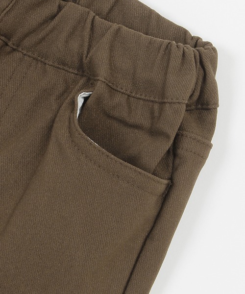 petit main(プティマイン)の「【& Re】STツイル裏起毛パンツ(スウェットパンツ・キッズ・グレー/ダークグリーン/アイボリー/ブラック/ブラウン/ライトピンク・130cm/90cm/80cm/100cm/110cm/120cm)」の18枚目の写真