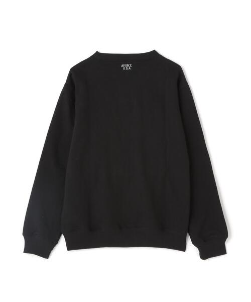 AVIREX(アヴィレックス)の「【DAILY/デイリー】CREW NECK L/S SWEAT / クルーネック ロングスリーブ スウェット / AVIREX / アヴィレックス(スウェット・メンズ・ブラック/ホワイト系2/その他17/ネイビー・L/2XL/M/XL)」の13枚目の写真