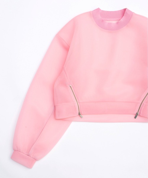 MAISON SPECIAL メゾンスペシャル　トップス　長袖　ピンク　FREE MAISON SPECIAL 長袖 カットソー ピンク レディース F MAISON
