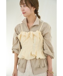 【emmi atelier】サイドライントラックジャケット