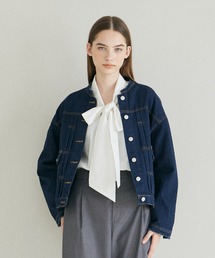 INED CLARO | フリンジカラーデニムジャケット(デニムジャケット)
