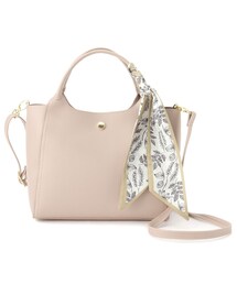 OPAQUE.CLIP | 【2WAY】スカーフ付きミドルトートバッグ(トートバッグ)