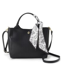 OPAQUE.CLIP | 【2WAY】スカーフ付きミドルトートバッグ(トートバッグ)