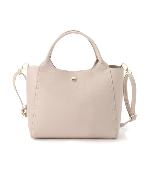 OPAQUE.CLIP（オペークドットクリップ）の「◆≪ヒルナンデス！で紹介≫ スカーフ付きミドルトートバッグ/通勤・セレモニー対応（トートバッグ・レディース・アイボリー/ブラック/ベージュ・00）」の15枚目の写真