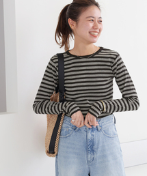 MILLER | 《追加》別注【MILLER/ミラー】*RELUME C/N L/S：ロングスリーブTシャツ(Tシャツ/カットソー)