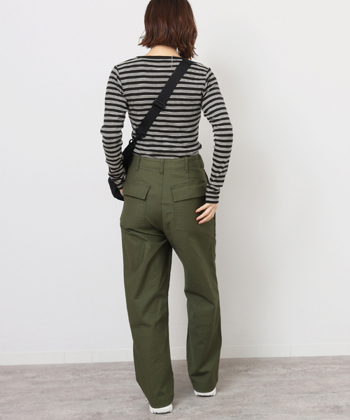 MILLER(ミラー)の「《追加》別注【MILLER/ミラー】*RELUME C/N L/S:ロングスリーブTシャツ(Tシャツ/カットソー・レディース・ブラック/ブラック系その他/ブラウン/ピンク・FREE)」の5枚目の写真