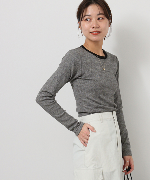 MILLER(ミラー)の「《追加》別注【MILLER/ミラー】*RELUME C/N L/S:ロングスリーブTシャツ(Tシャツ/カットソー・レディース・ブラック/ブラック系その他/ブラウン/ピンク・FREE)」の20枚目の写真