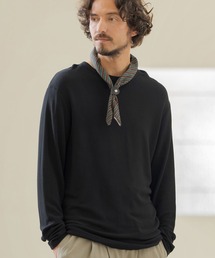 Magine（マージン）の「mlt4608-SPAN FRAISE LONG SLEEVE CUT SEW カットソー（Tシャツ/カットソー）」