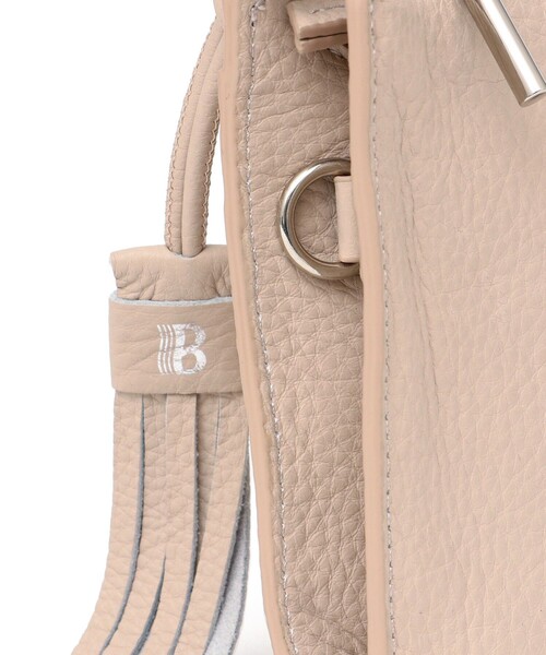 新品今期　シップスSHIPS Beaure 本革バック　ショルダーストラップ付 セール】BEAURE:マルチ ケース ショルダー◇（ショルダーバッグ