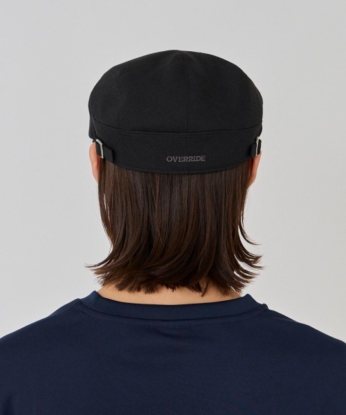 OVERRIDE（オーバーライド）の「OVERRIDE LINEN LIKE HUNTING / オーバーライド（ハンチング/ベレー帽・メンズ・ブラウン/ブルー/ブラック・58cm/60cm）」の16枚目の写真