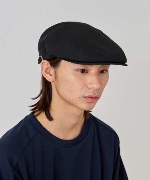 OVERRIDE（オーバーライド）の「OVERRIDE LINEN LIKE HUNTING / オーバーライド（ハンチング/ベレー帽・メンズ・ブラウン/ブルー/ブラック・58cm/60cm）」の20枚目の写真