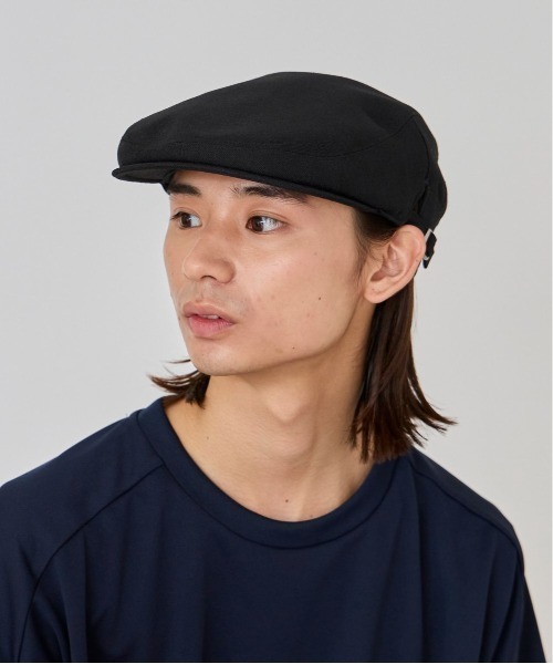 OVERRIDE（オーバーライド）の「OVERRIDE LINEN LIKE HUNTING / オーバーライド（ハンチング/ベレー帽・メンズ・ブラウン/ブルー/ブラック・58cm/60cm）」の22枚目の写真