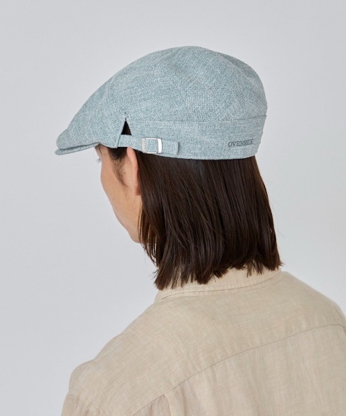 OVERRIDE（オーバーライド）の「OVERRIDE LINEN LIKE HUNTING / オーバーライド（ハンチング/ベレー帽・メンズ・ブラウン/ブルー/ブラック・58cm/60cm）」の8枚目の写真