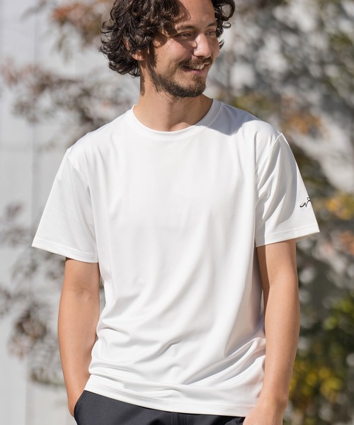 CALL&RESPONSE（コールアンドレスポンス）の「mt8808- 無地-半袖Tシャツ（Tシャツ/カットソー・メンズ・ホワイト/ブラック・1/2/4/5）」の11枚目の写真