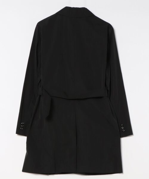 MONSIEUR NICOLE（ムッシュニコル）の「ベルテッドコート（ステンカラーコート・メンズ・ブラック・MEDIUM/LARGE/X-LARGE）」の10枚目の写真