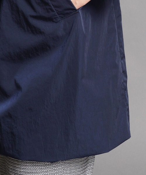 MONSIEUR NICOLE（ムッシュニコル）の「ベルテッドコート（ステンカラーコート・メンズ・ブラック・MEDIUM/LARGE/X-LARGE）」の6枚目の写真