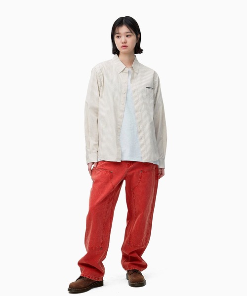 thisisneverthat（ディスイズネバーザット）の「DSN Striped Shirt（シャツ/ブラウス・メンズ・ブルー/ベージュ/グリーン・L/M/S/XL）」の10枚目の写真