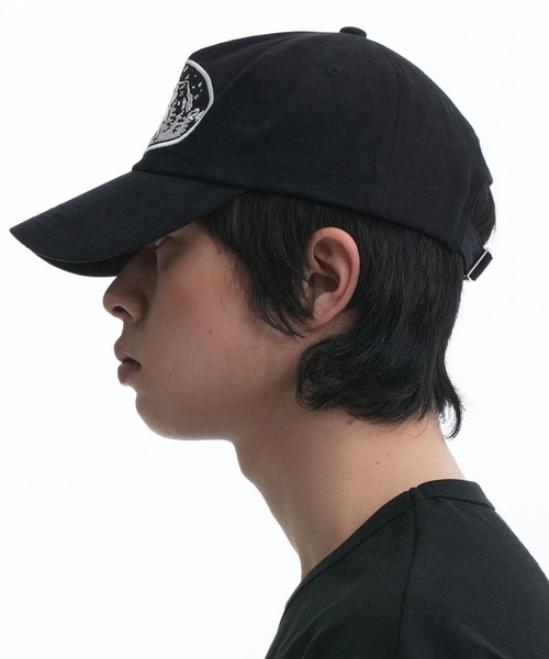 OY(オーワイ)の「『OY/オーワイ』 C.P ODOLLY CAP/オードリーキャップ(キャップ・メンズ・ブラック・FREE)」の2枚目の写真