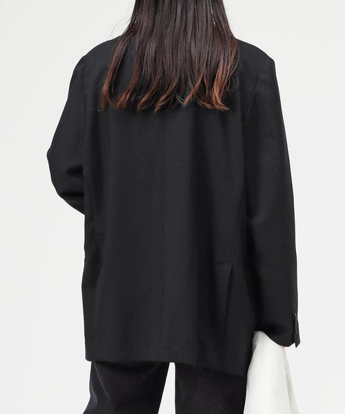 Couture d'adam(クチュールドアダム)の「【COUTURE D'ADAM/クチュールドアダム】別注 Oversized double b(テーラードジャケット・レディース・ブラック・40/38)」の3枚目の写真
