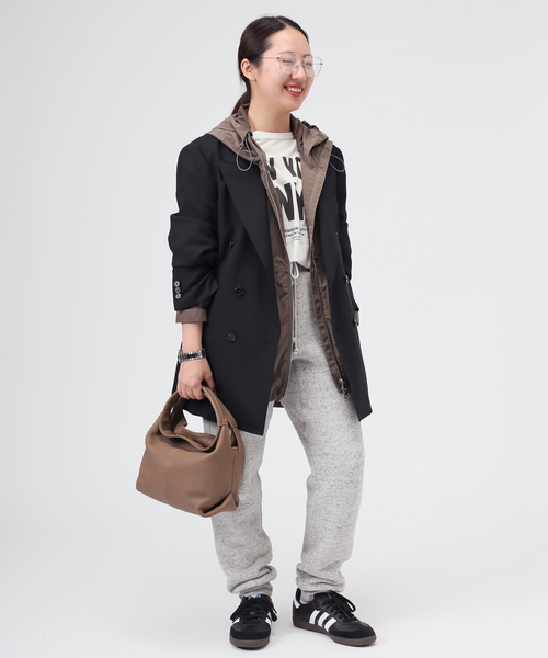 Couture d'adam(クチュールドアダム)の「【COUTURE D'ADAM/クチュールドアダム】別注 Oversized double b(テーラードジャケット・レディース・ブラック・40/38)」の7枚目の写真