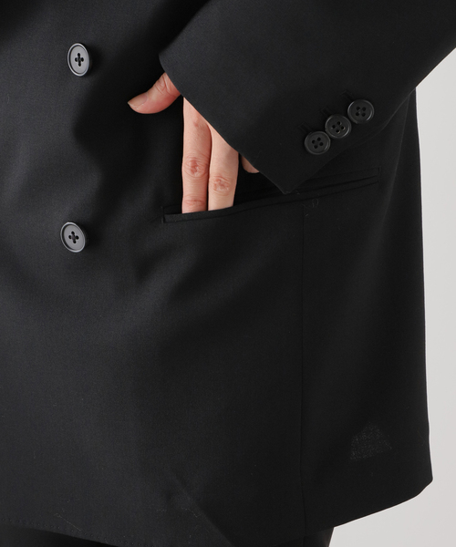 Couture d'adam(クチュールドアダム)の「【COUTURE D'ADAM/クチュールドアダム】別注 Oversized double b(テーラードジャケット・レディース・ブラック・40/38)」の18枚目の写真
