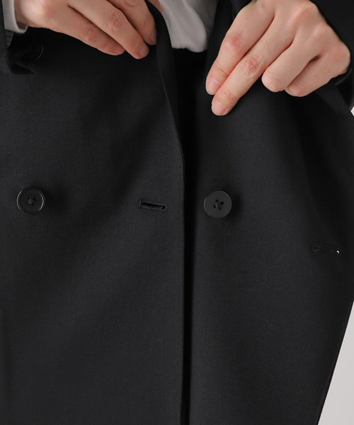 Couture d'adam(クチュールドアダム)の「【COUTURE D'ADAM/クチュールドアダム】別注 Oversized double b(テーラードジャケット・レディース・ブラック・40/38)」の20枚目の写真