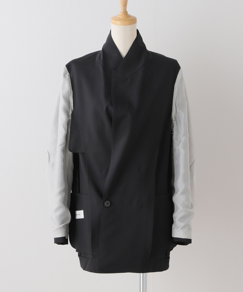 Couture d'adam(クチュールドアダム)の「【COUTURE D'ADAM/クチュールドアダム】別注 Oversized double b(テーラードジャケット・レディース・ブラック・40/38)」の22枚目の写真