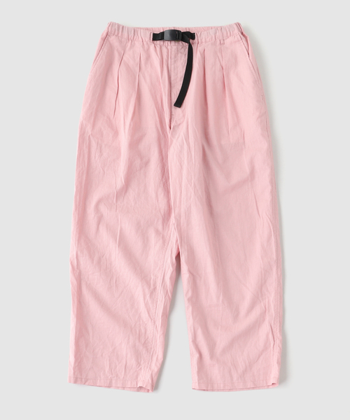JOURNAL STANDARD relume(ジャーナルスタンダード レリューム)の「【ZOZO限定】C/L TUCK CLIMBING PANTS / 綿麻 2タッククライミングパンツ(その他パンツ・メンズ・ネイビー/ライトグリーン/ライトブルー/ブラック/カーキ/スモークピンク/ナチュラル/ライトイエロー・XS/S/M/L/XL)」の8枚目の写真