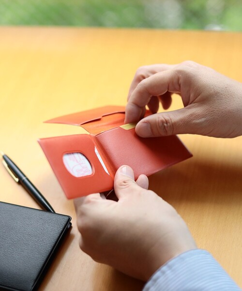 HIGHTIDE（ハイタイド）の「HIGHTIDE / 別注 パス ＆ カードケース（カードケース・メンズ・グリーン/ブラウン/ホワイト/オレンジ/ブラック/レッド/ネイビー・ONE SIZE）」の20枚目の写真