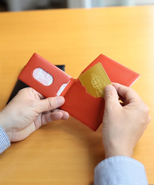 HIGHTIDE（ハイタイド）の「HIGHTIDE / 別注 パス ＆ カードケース（カードケース・メンズ・グリーン/ブラウン/ホワイト/オレンジ/ブラック/レッド/ネイビー・ONE SIZE）」の19枚目の写真