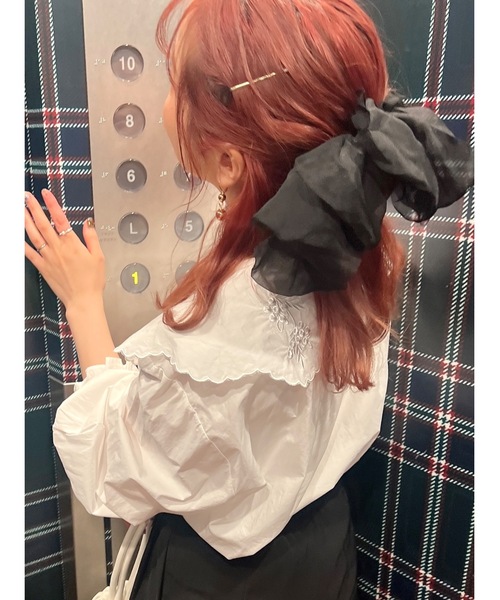 JUMELLE（ジュメロ）の「カラーコットンブラウス（シャツ/ブラウス・レディース・ホワイト・FREE）」の12枚目の写真