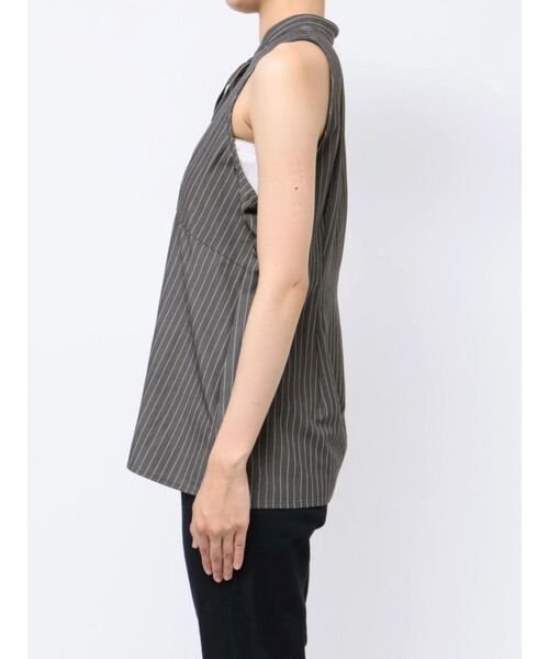 jouetie(ジュエティ)の「フロントリボンアメスリブラウス(シャツ/ブラウス・レディース・ピンク/グレー/オフホワイト・MEDIUM)」の16枚目の写真