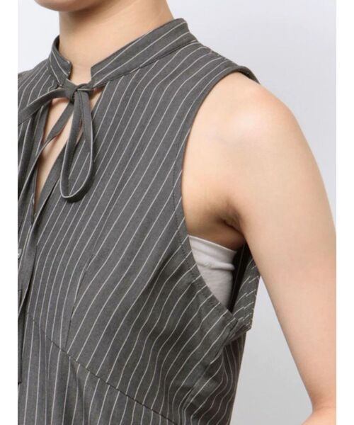 jouetie(ジュエティ)の「フロントリボンアメスリブラウス(シャツ/ブラウス・レディース・ピンク/グレー/オフホワイト・MEDIUM)」の19枚目の写真