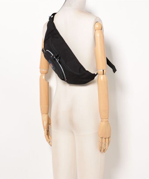 SUNDOG(サンドッグ)の「【W】【it】【IW3】【サンドッグ SUNDOG】BANANA BELTS(ボディバッグ/ウエストポーチ・メンズ・ブラック/ライトブラウン・FREE)」の4枚目の写真